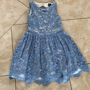 Pink Violet Baby Blue dress